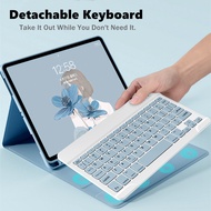 For Ipad Pro 11 Inch(2022/2021/2020)Keyboard Case Wireless Keyboard With Pencil Slot Magnetic Keyboard Soft Ipad Case Magnetic For 10.9Inch, Ipad Air 4 / Air 5,For Ipad Pro 12.9Inch