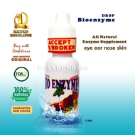 Bioenzyme Drops 15ml All Natural Supplement Eye Ear Nose Skin Buy More Save More BestBundles