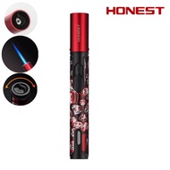 HONEST Pen Spray Gun Jet Butane Candle Lighter Metal Gas Kitchen Welding Torch Turbo Windproof Cigar