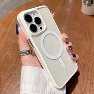 Magnetic Silicone Phone Case For iPhone 15/14/13/12/11/ Pro Max  Plus mini XS Max XR  7+ 8+ Plus min
