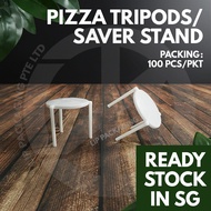 Pizza Tripod Stand (100pcs) / Pizza Saver / Pizza Table / Pizza Support / Pizza Holder / Pizza Stick