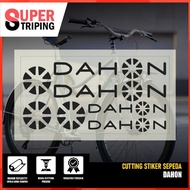 Dahon Folding Bike cutting frame Stickers