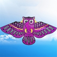 110cm Colorful Owl Layangan Kartun Layangan Anak