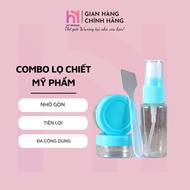 Set of 4 Mini Cosmetics HY WAXING Cosmetic Set 4 Piece Suitable for Travel CI-246