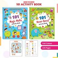 101 Never-Bored Activity Game | Magic Maths Activity Book|Full of Awesome and Fun Activity Book