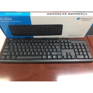 FL-550 Elegant Wired USB Keyboard