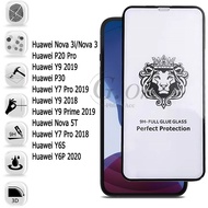 🔥 ฟิล์มกระจก เต็มจอใส 9H รุ่น Huawei Nova 3i Nova 3 P20 Pro P30 Y9 2018 Y7 Pro 2019 Y7 Pro 2018 Y9 Prime 2019 Nova 5T Y6S Y6P 2020ฟิล์มกันรอยHuawei เต็มจอHuawei