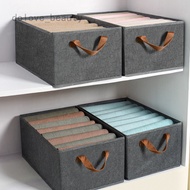 DB Foldable Gray Clothes Storage Box with Carry Handle