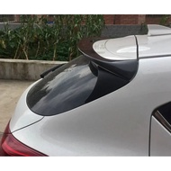 FOR Mazda 3 Hatchback Real Carbon Fiber CAR Spoiler Wing Car Rear Window Rear LIP Middle Tail FIN Ac