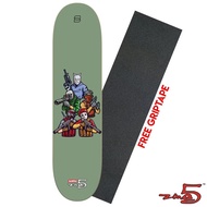 Zone 5 x Santai Skateboards Teammates 8.0" OR 8.125" Skateboard Deck (7580822)
