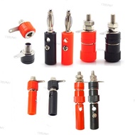 4mm Banana Jack Black Red Banana Socket 1set/2 pieces Audio Speaker Terminal DIY Connectors  B4SG