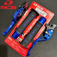 RCB HG55 HandgripOriginal + CNC Handlebar Jalu + CNC Adjustment Brake Handle Nmax Aerox Lexi Freego 