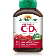 Jamieson Vitamin C + D Chewable, 75 tabs' for ASIN 'B00CP7Q59Q