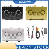 beatrix    Karaoke Sound Mixer Audio System Dual Mic Input Portable Mini Digital Karaoke Machine Mixer For Family KTV