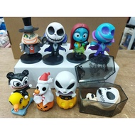 FIGURE SET THE NIGHTMARE BEFORE CHRISTMAS 8IN1 GOOD QUALITY K.O (8cm)