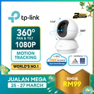 TP-Link 360 Degree 1080P FHD CCTV Tapo C200 &amp; C210 - WiFi Camera CCTV IP Camera Pan &amp; Tilt/Amazon CLOUD/Sirim Certify