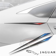 Jaguar Fender Side Sticker Metal Car XE XEL F-Pace E-Pace XF XFL F-Type Exterior 3D Blade