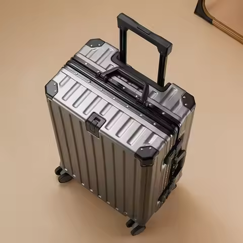 20-30 inch Update Hot Aluminum Frame Luggage Large Capacity Suitcase Popular Luggage Travel Bag Boar