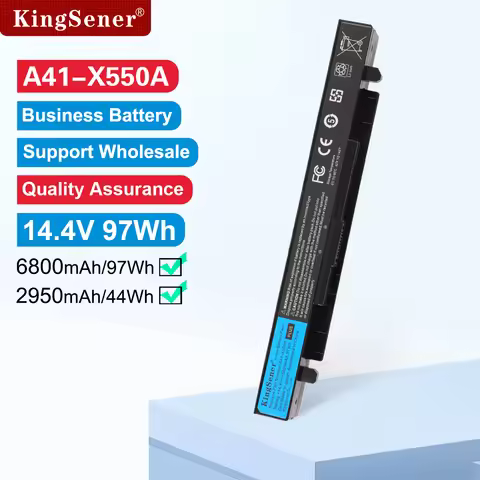 14.4V 6800mAh Korea Cell New A41-X550A Laptop Battery for ASUS A41-X550 X450 X550 X550C X550B X550V 