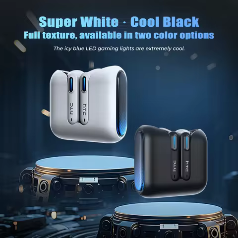 Auriculares Traductor DeIdioma 2026 HTC NE49 Translator Headphones AI Real-Time Translation BT6.0 TW