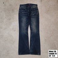 EVISU Bootcut Jeans Mud Wash For Women