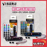 SMG Kit Module MP3 VISERO VKM-01 / VKM-02AP Remote Bluetooth App Premium Quality