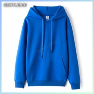 Cotton Hoodie, Baju Hoodie Lelaki, Jaket, Sweater, Pullover, Casual Jacket, Solid Colour, Oversized,