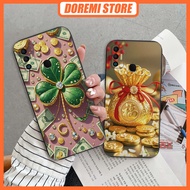 Tecno Spark 7 case printed with lucky, lucky, and fortune bag