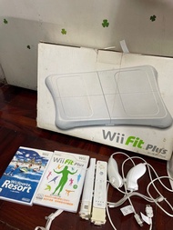 Wii 主機 + Wii Fit Plus + 手制+Game