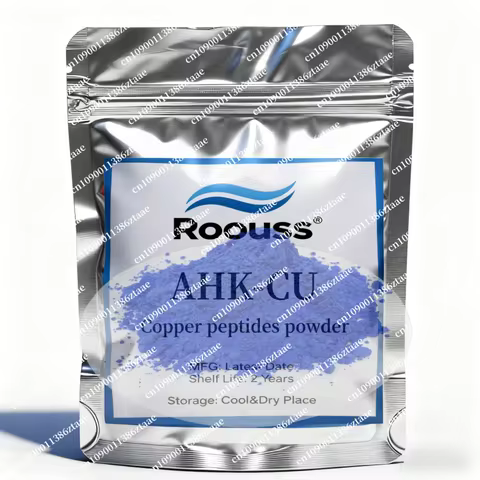 AHK-CU Copper Peptides Powder Bags – Custom Aluminum Foil, Double-Deck Plastic Inner Packs, Tailored