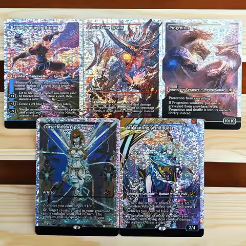 Kaito, Cunning Lnfiltrator/Twinflame Tyrant/Progenitus/Cursecloth Wrappings/Mu Yanling, Wind Rider g