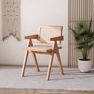 Economic Rattan Chair for Seasonal Use, Affordable for Coffee Shops, Leisure Chains, Commercial Armc