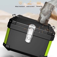 🔥TANKER ABS TOP BOX🔥 45L Top Box Motorcycle Aluminium Top Box 45L universal BLACK