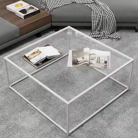 Coffee Table Modern Center Table,Minimalist Coffee Table Sofa Side Tea Table For Living Room,Tempere