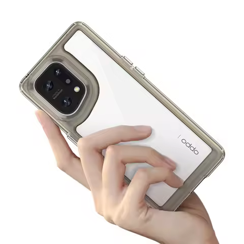 Colorful Transparent Case For Oppo Find X5 Pro Case Silicone Shockproof Protective Case Oppo Find X5
