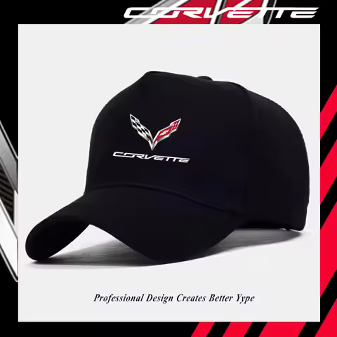 Corvette Original Outdoor Sports Hat Baseball Caps Casual Hat For Corvette C1 C2 C3 C4 C5 C5 C6 C7 C