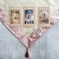 由日本占卜師　純手工製作的　塔羅牌桌布　Made in JAPAN