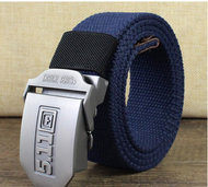 Outdoor 511 Tactical Belt Thickened Belt Mens and Womens Canvas Belt Casual Cloth Belt Student Jeans