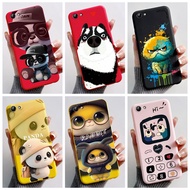 For Vivo Y71 Y71i Y71A 1801 1724 Lovely Rabbit Panda Printing Jelly Phone Casing Soft Silicone TPU Case