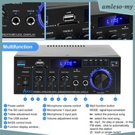 [AmlesoMY] AK45 Home Audio Amplifier W/Mic Channel Digital Audio Control Audio Amplifier for Home St