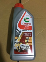 NHỚT XE MÁY Castrol activ 1L dầu nhờn động cơ đốt trong 4 kỳ