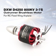 Oh dxw d4250 800kv 3-7S outrunner brushless Motor สำหรับเครื่องบิน RC แบบปีกคงที่