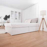 Koncept Furniture เตียง 5 ฟุต KC-PLAY รุ่น BOGO สีขาว (156x200x85 ซม.)