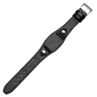 20/22MM Cowhide Leather Watch Strap Band For FOSSIL Omega Watches Tray Wristband Steel buckle