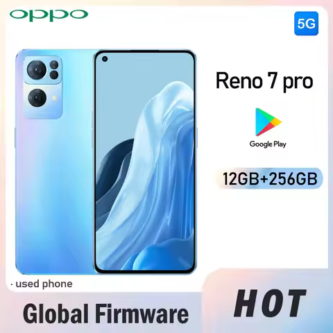 OPPO Reno 7 pro 5G(CPH2293) smartphone Global firmware ColorOS 12 MTk Dimensity 1200-MAX 6.5-inch 12