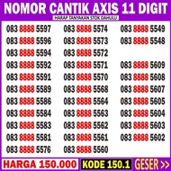 nomer cantik axis 11 digit 234GSTZ3