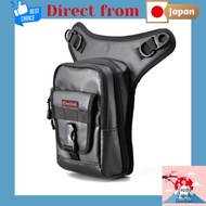 Henly Begins Daytona Motorcycle Leg Bag 1.5L Tarpaulin Bottle Storage Possible 3-Compartment Holster