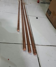 Batang Arde Tembaga As Grounding Rod / Arde Full Tembaga 3/4 inch / 14.5 mm x 4 Meter