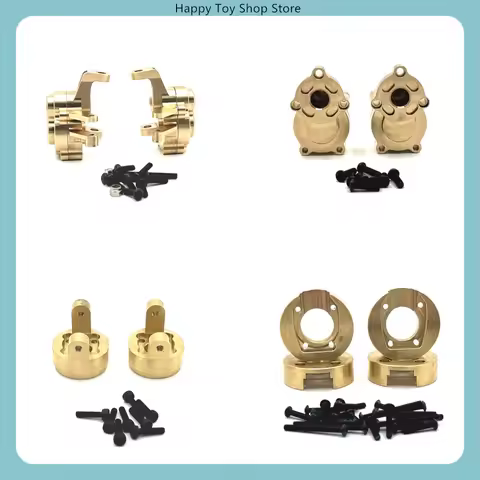 MJX H8H YiKong YK4102-3-4 4082 1/10 RC Car Brass Weights Front Rear Hubs C-Hubs Spare Parts​