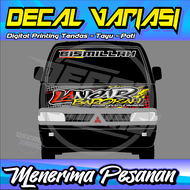 STIKER DECAL-STIKER KABIN DEPAN MOBIL PICK UP T120SS-STIKER VARIASI-STIKER KABIN BERTULISKAN LANCAR